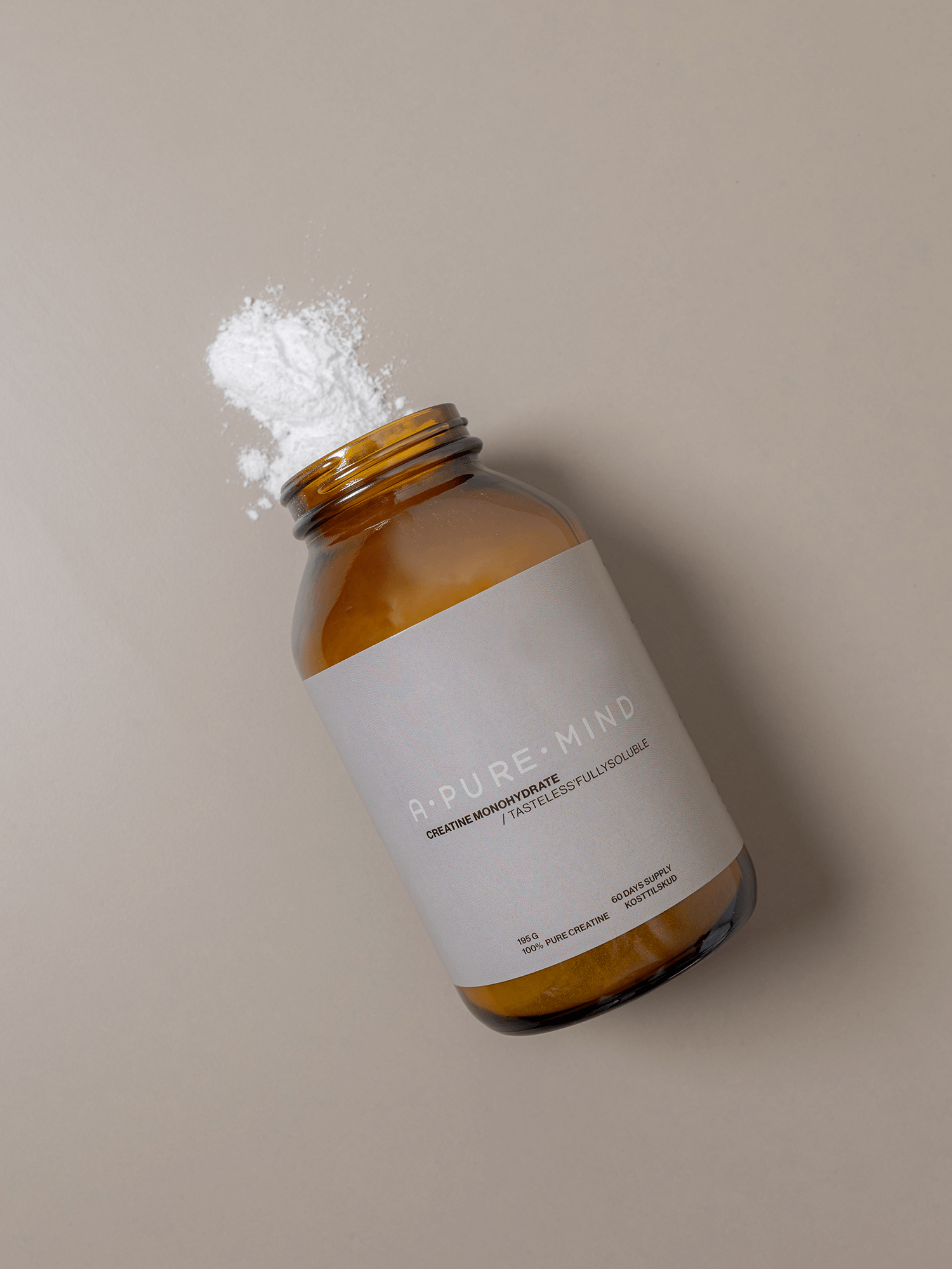 Pure Creatine Monohydrate, 65 dage