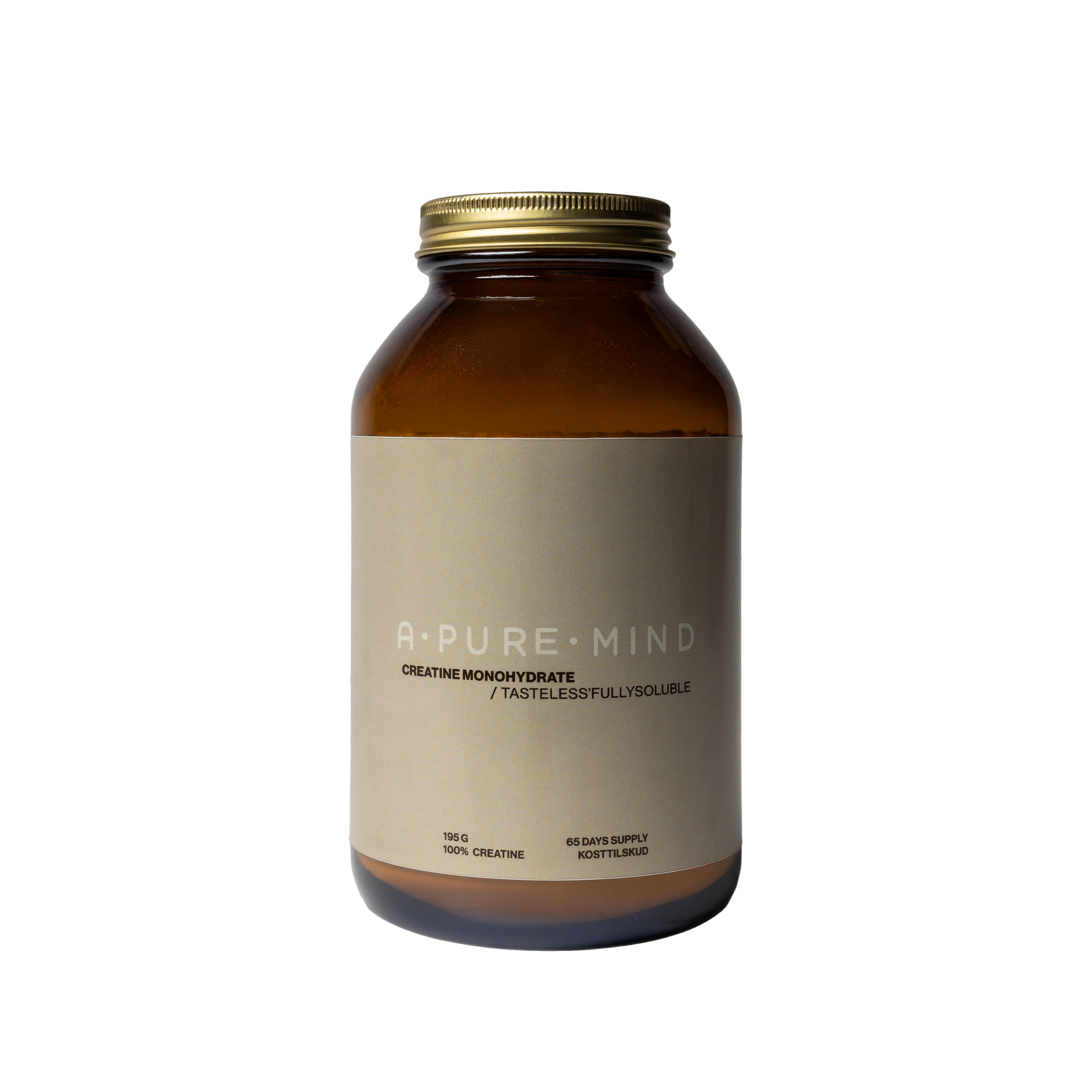 Pure Creatine Monohydrate, 65 dage