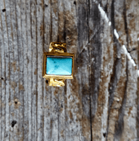 STYRKE Ring forgyldt - Turquoise - A PURE MIND