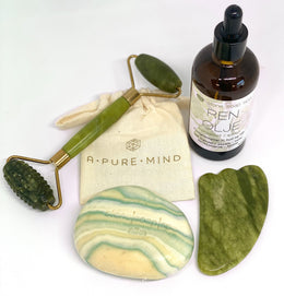 Ansigtsrulle - Repair-Dobbelt - Jade - A PURE MIND