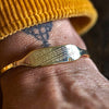 'TAKNEMMELIGHED' armbånd forgyldt - A PURE MIND