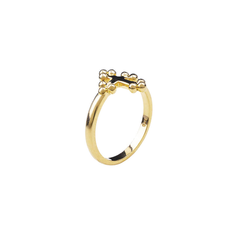LYSET I MIT HJERTE Ring forgyldt